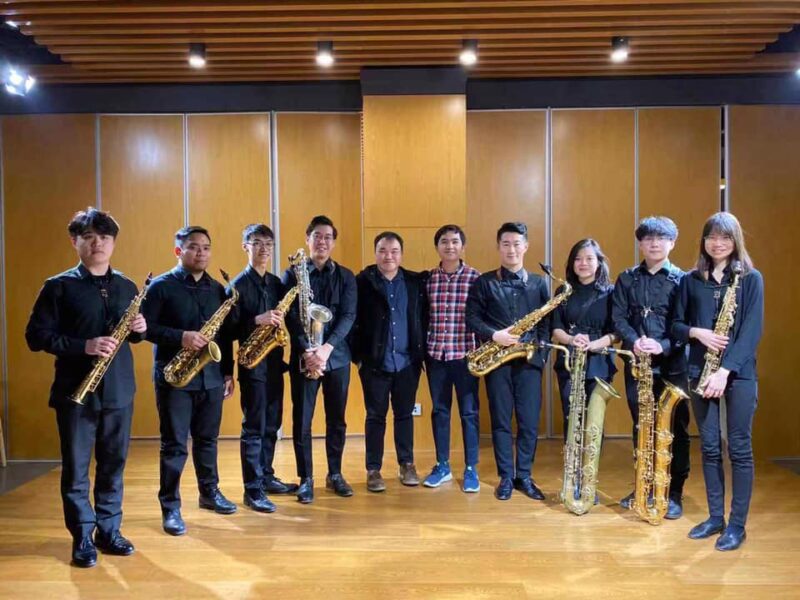 Protégé Saxophone Ensemble Singapore Saxophone Symposium 2023